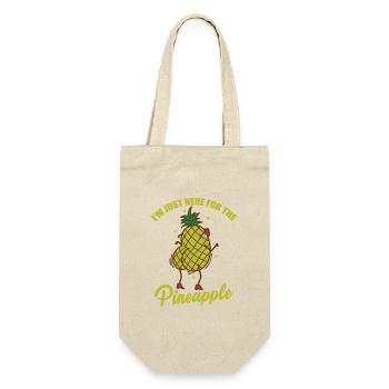 I'm just here for the Pineapple Fruit - Gift Bag for Bottles - nature - Front