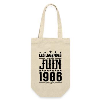 cadeau d'anniversaire juin 1986. Cadeau Juin 1986. - Sac à bouteille - nature - Devant