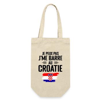 Je Peux Pas J'me Barre Au Croatie - Sac à bouteille - nature - Devant