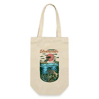 Crâne dans la mer - Sac à bouteille - nature - Devant