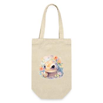 Turtle Lizard Turtle Baby Turtles - Gift Bag for Bottles - nature - Front