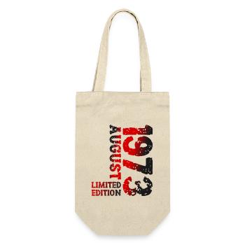 1973 Août Édition Limitée 50e Tenue d’anniversaire - Sac à bouteille - nature - Devant