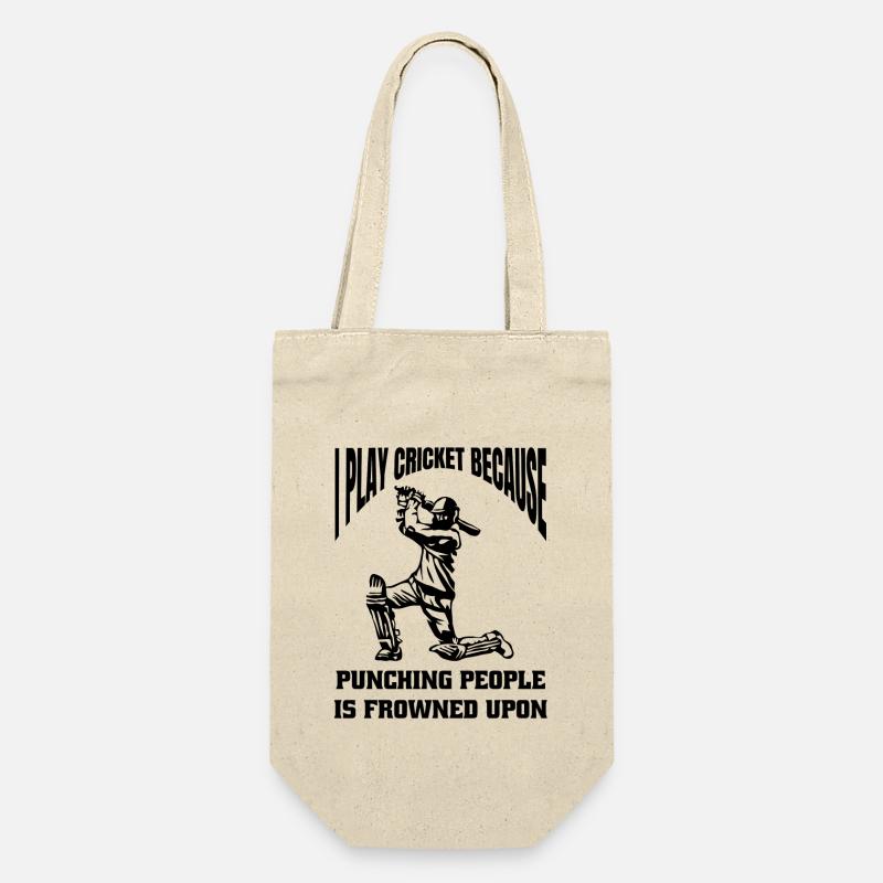 Cricket Cricket Cricket Team Cricket Team - Gift Bag for Bottles - nature