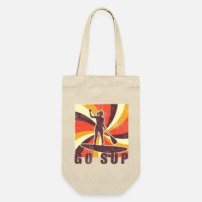 SUP - Geschenkbeutel für Flaschen - Natur