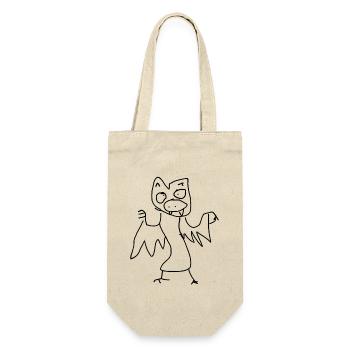 Bat - Gift Bag for Bottles - nature - Front