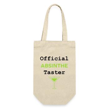 Official absinthe taster - Gift Bag for Bottles - nature - Front