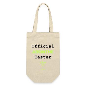 Official absinthe taster - Gift Bag for Bottles - nature - Front