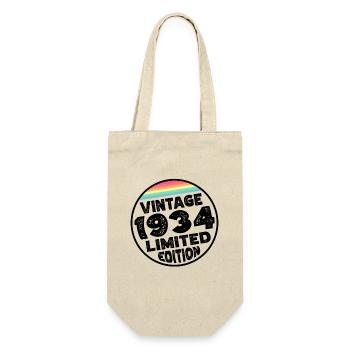 Cadeau d’anniversaire en édition limitée depuis 1934 - Sac à bouteille - nature - Devant