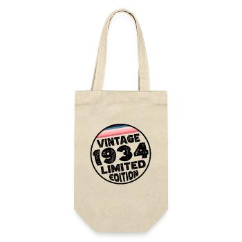 Cadeau d’anniversaire en édition limitée depuis 1934 - Sac à bouteille - nature - Devant