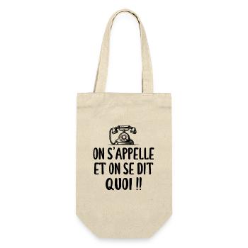 Chtimi, chti, ch'timi - Humour - Sac à bouteille - nature - Devant