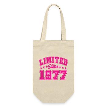 Limited Edition 1977 - Gift Bag for Bottles - nature - Front
