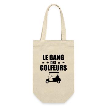 Golf, Golfeur, Fan de Golf - Sac à bouteille - nature - Devant
