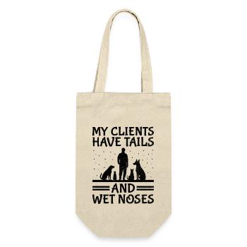 Dog Trainer Dog Training Training Dogs Pet Care Pr - Gift Bag for Bottles - nature - Front