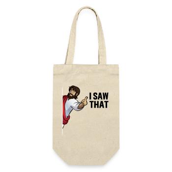 I saw that Jesus - Gift Bag for Bottles - nature - Front