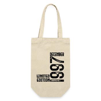 Cadeau Anniversaire Décembre 1997. Decembre 1997. - Sac à bouteille - nature - Devant