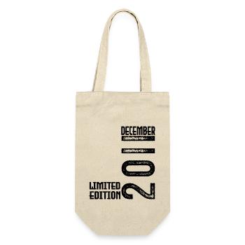 Birthday Gift December 2011. December 2011. - Gift Bag for Bottles - nature - Front