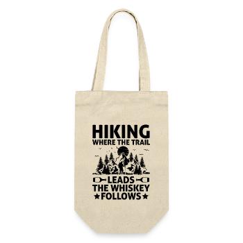 Wandern Natur Bergsteigen Trekking Outdoor Wandern - Geschenkbeutel für Flaschen - Natur - Vorne