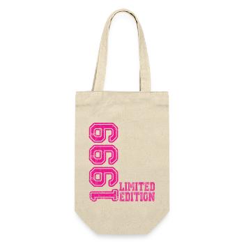 Limited Edition 1999 - Geschenkbeutel für Flaschen - Natur - Vorne