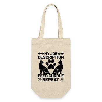 Pet Sitter Pet Sitting Chien et Cat Sitters Chien Wal - Sac à bouteille - nature - Devant