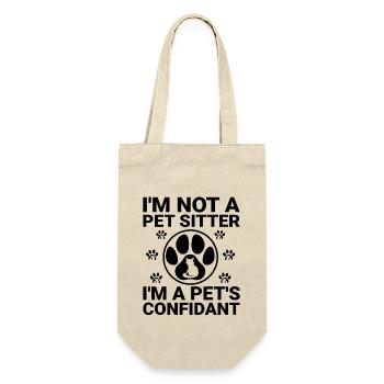 Pet Sitter Pet Sitting Chien et Cat Sitters Chien Wal - Sac à bouteille - nature - Devant