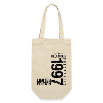 Birthday December 1997 December born in December - Gift Bag for Bottles - nature - Front