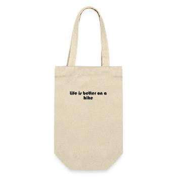 Randonnée - La vie est plus belle en randonnée - Sac à bouteille - nature - Devant