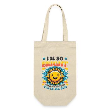 Funny Pun Son Sun Humorous Sayings - Gift Bag for Bottles - nature - Front