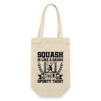 Joueur de squash Joueur de squash Joueur de tennis Raquetball Spor - Sac à bouteille - nature - Devant