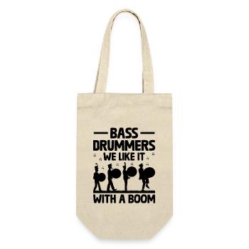 Marching Band Sayings Funny Marching Instruments - Gift Bag for Bottles - nature - Front
