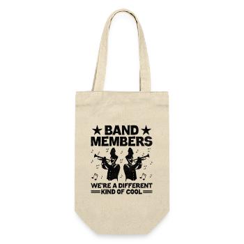 Marching Band Sayings Funny Marching Instruments - Gift Bag for Bottles - nature - Front