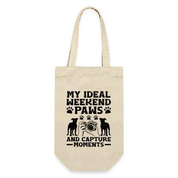 Dog Lover Photography Loves Dog Photographer Dogs - Gift Bag for Bottles - nature - Front