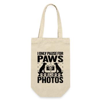 Dog Lover Photography Loves Dog Photographer Dogs - Gift Bag for Bottles - nature - Front