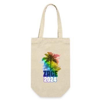 Zrce 2024 Kroatien Party Urlaub - Geschenkbeutel für Flaschen - Natur - Vorne