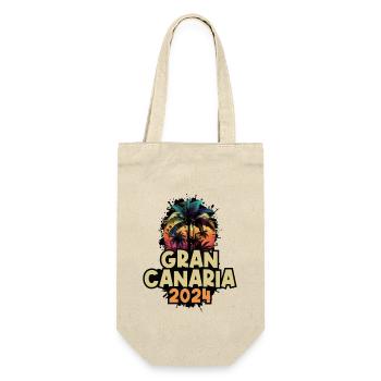 Gran Canaria 2024 Holiday Saying - Gift Bag for Bottles - nature - Front