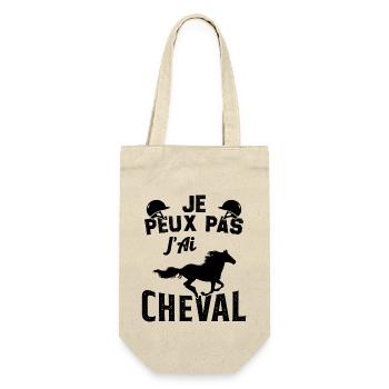 I can't I have a horse - Gift Bag for Bottles - nature - Front
