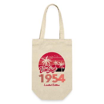 Vintage Year 1954 Limited Edition Red - Gift Bag for Bottles - nature - Front