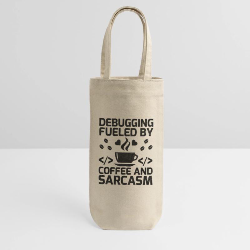 Kaffee-Codierung Programmierer Programmierer Entwickler Nerd Coff Geschenkbeutel für Flaschen