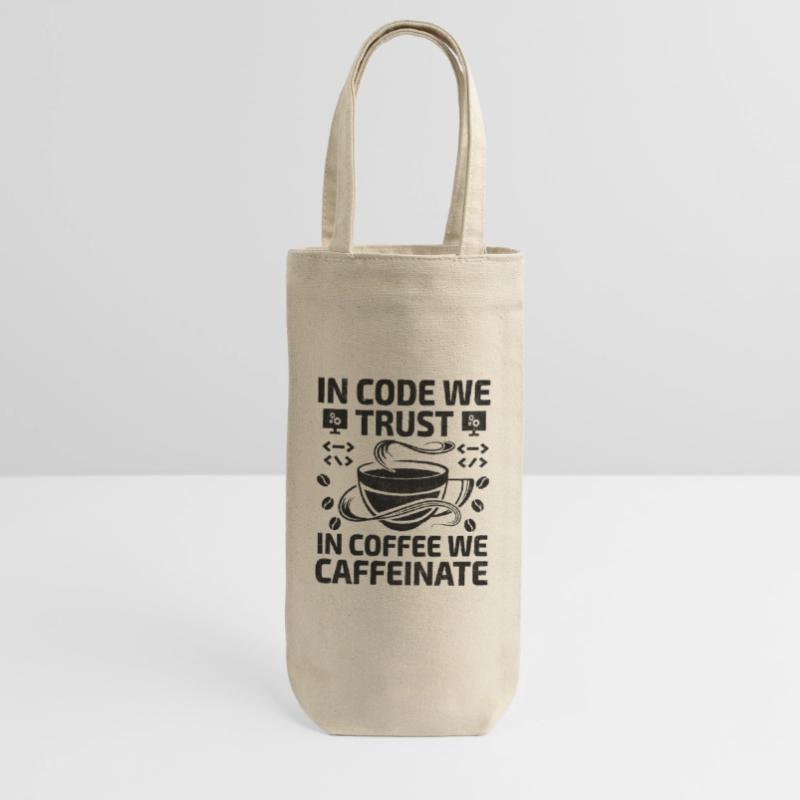 Coffee Coding Programmer Coder Developer Nerd Coff Gift Bag for Bottles