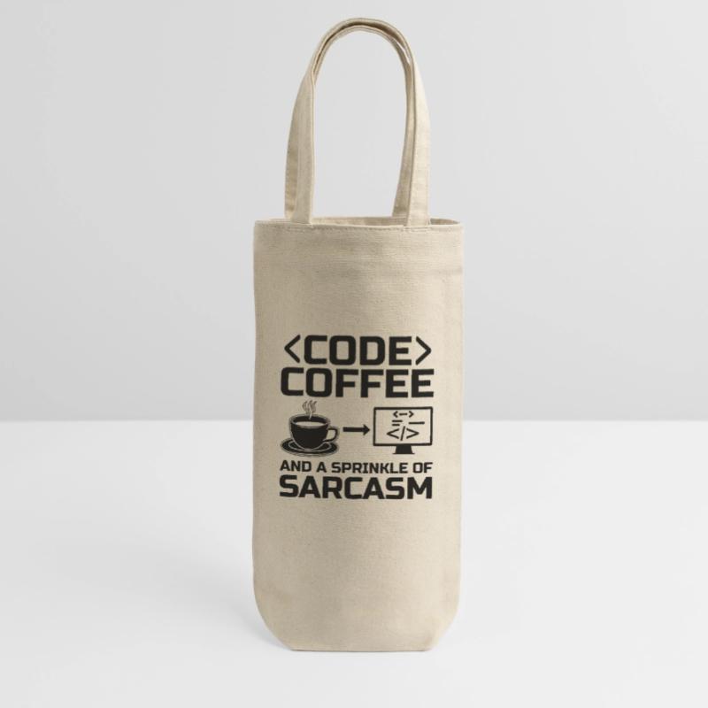 Coffee Coding Programmer Coder Developer Nerd Coff Gift Bag for Bottles