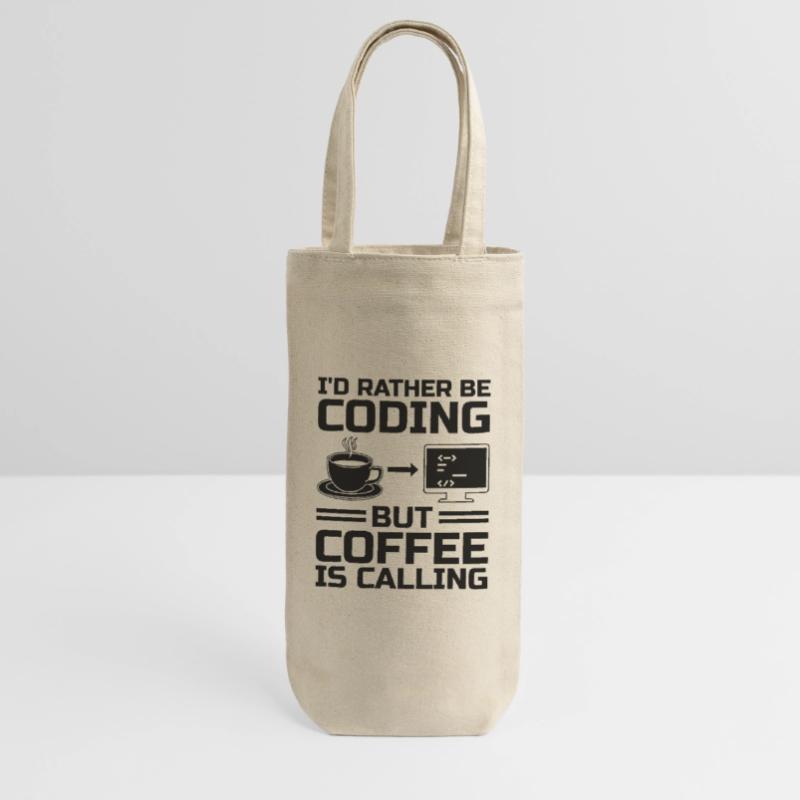 Kaffee-Codierung Programmierer Programmierer Entwickler Nerd Coff Geschenkbeutel für Flaschen