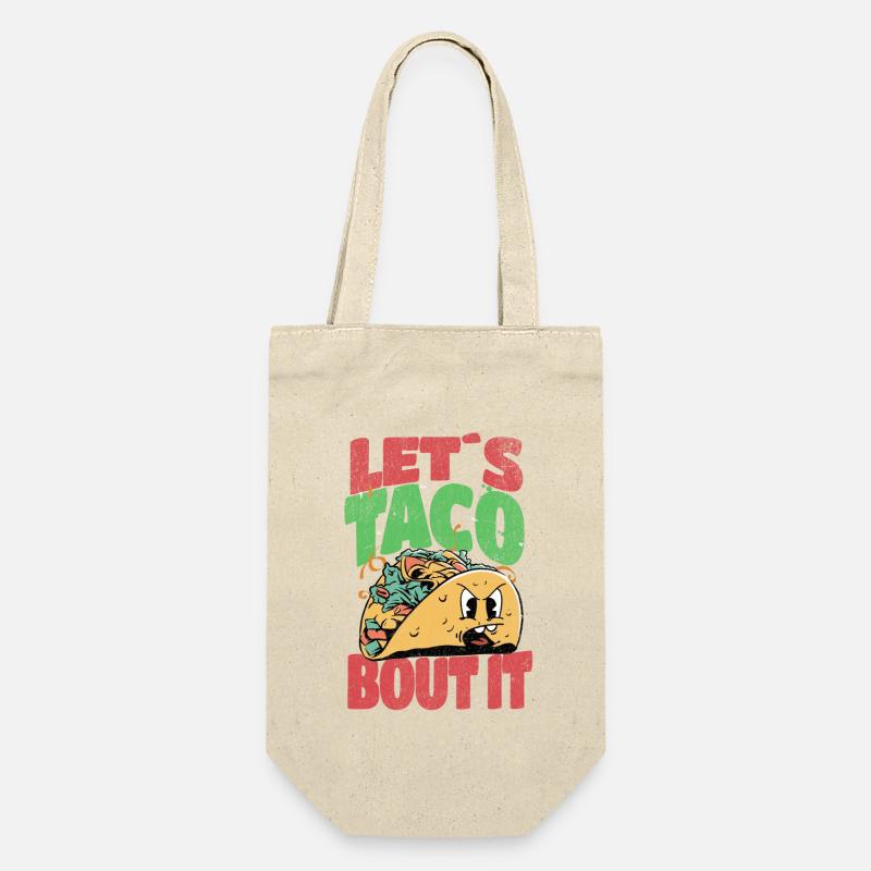 Taco - Geschenkbeutel für Flaschen - Natur