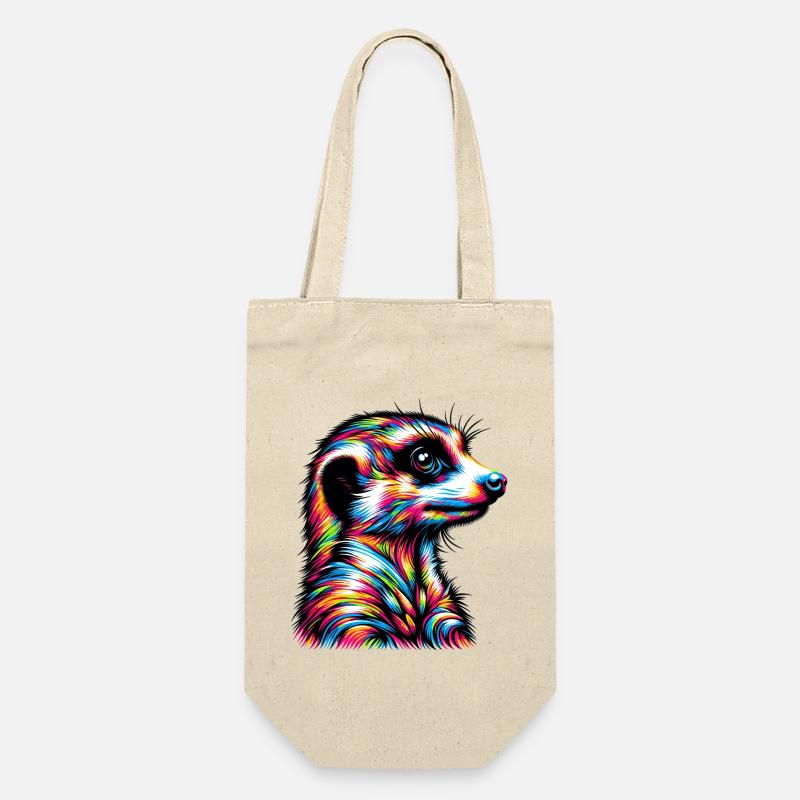 Meerkat - Gift Bag for Bottles - nature