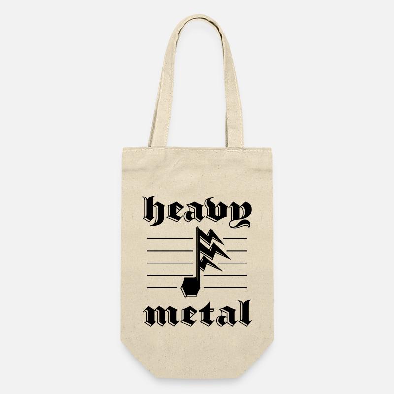 Heavy Metal Blitznote - Gift Bag for Bottles - nature