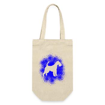 Wirehaired Fox Terrier for Dog Lovers - Gift Bag for Bottles - nature - Front