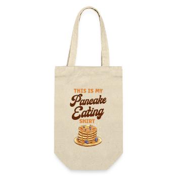Les enfants amateurs de crêpes c’est mon - Sac à bouteille - nature - Devant