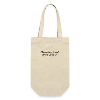 Hiking - Adventure is out there, hike on - Gift Bag for Bottles - nature - Front