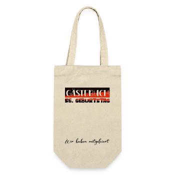 56 Birthday Gift Women's Decoration Men's Guestbook - Gift Bag for Bottles - nature - Front