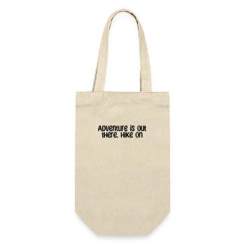 Hiking - Adventure is out there, hike on - Gift Bag for Bottles - nature - Front