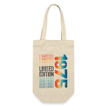 Edition limitée depuis 1975 Anniversaire Millésime 1975 - Sac à bouteille - nature - Devant
