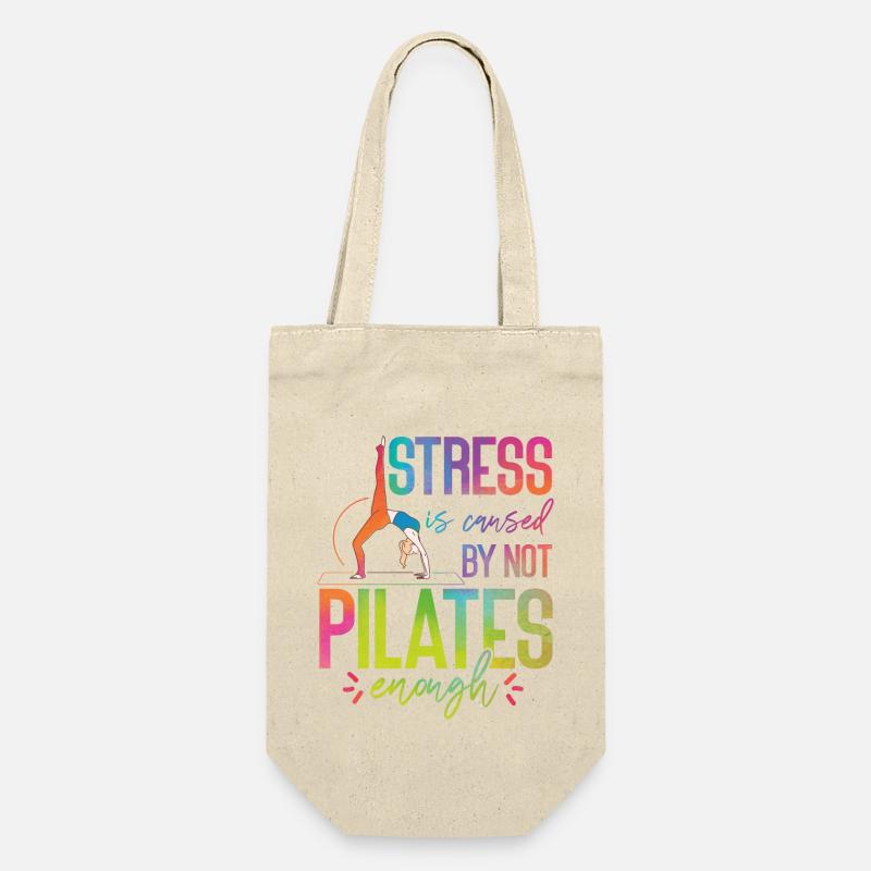 Instructeur de Pilates Enseignant - Sac à bouteille - nature